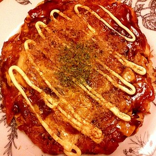 お豆腐のお好み焼き